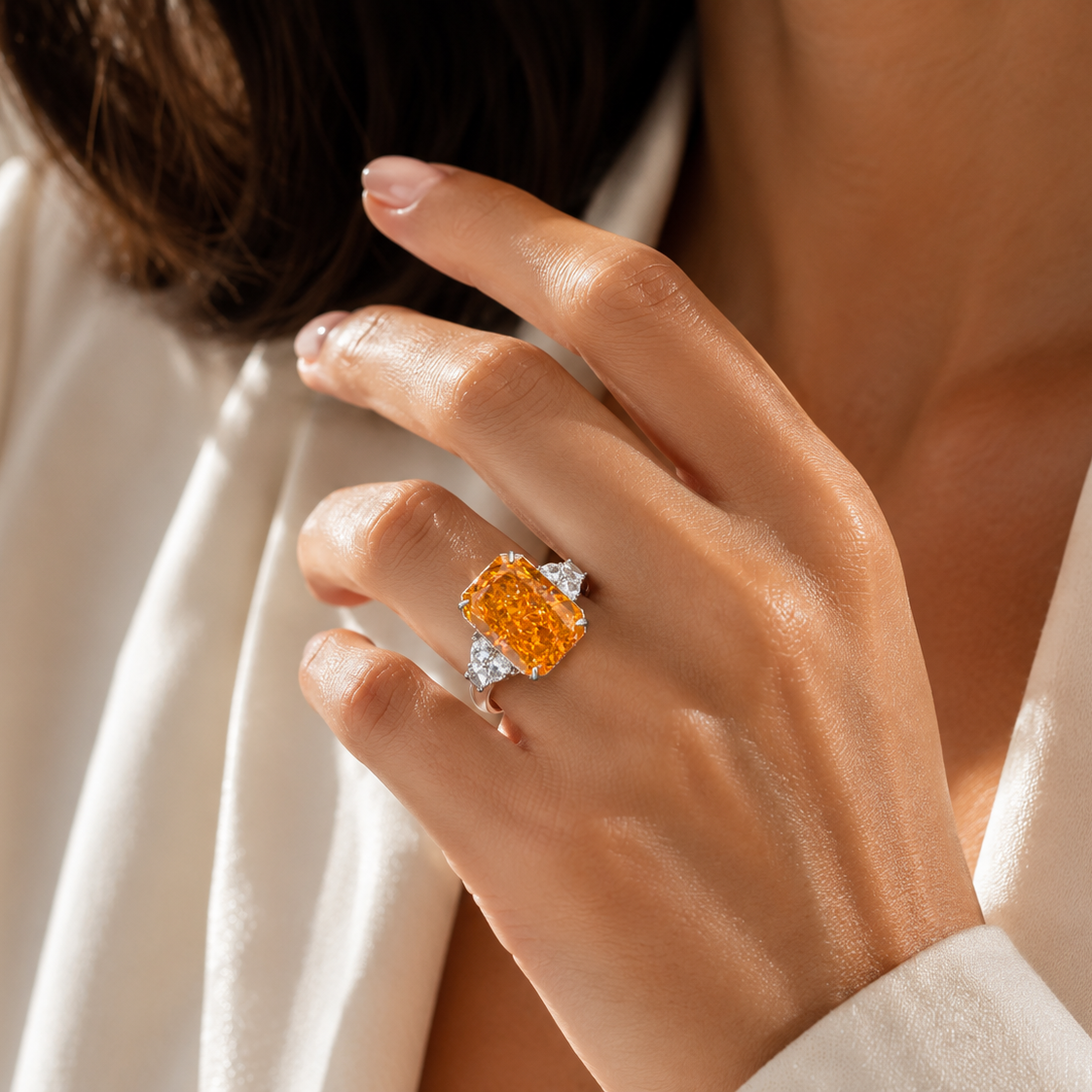 Bague Prestige Tourmaline du Nigéria 13 ct – Taille Main & Argent 925 Rhodié
